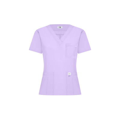 Breathing Scrub Top - Lavender / Lila